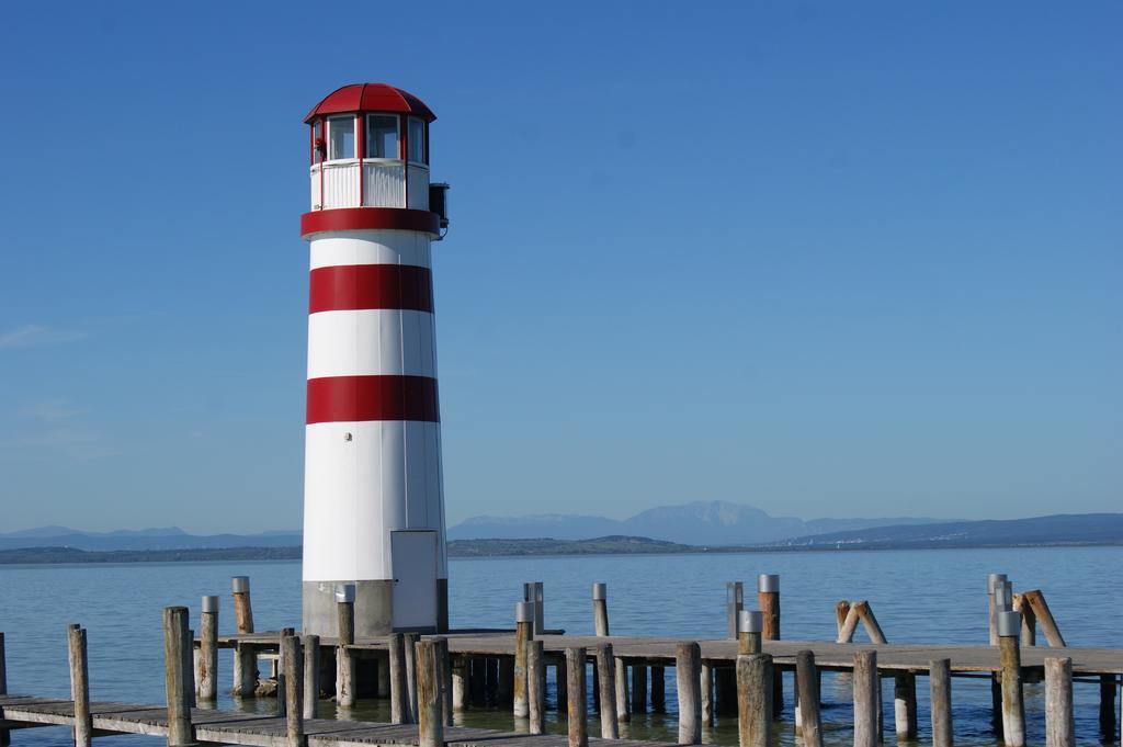 Die Pension Reeh Podersdorf am See Bagian luar foto