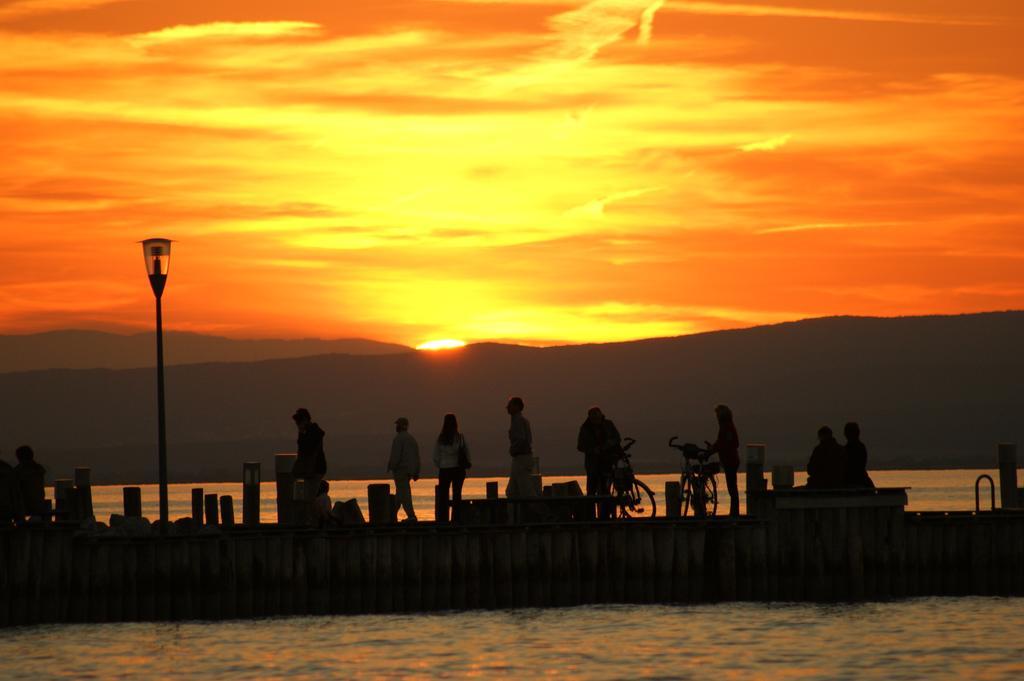 Die Pension Reeh Podersdorf am See Bagian luar foto